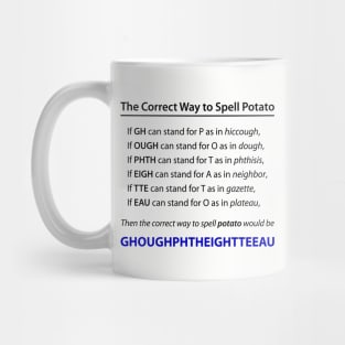 Spelling Potato Mug